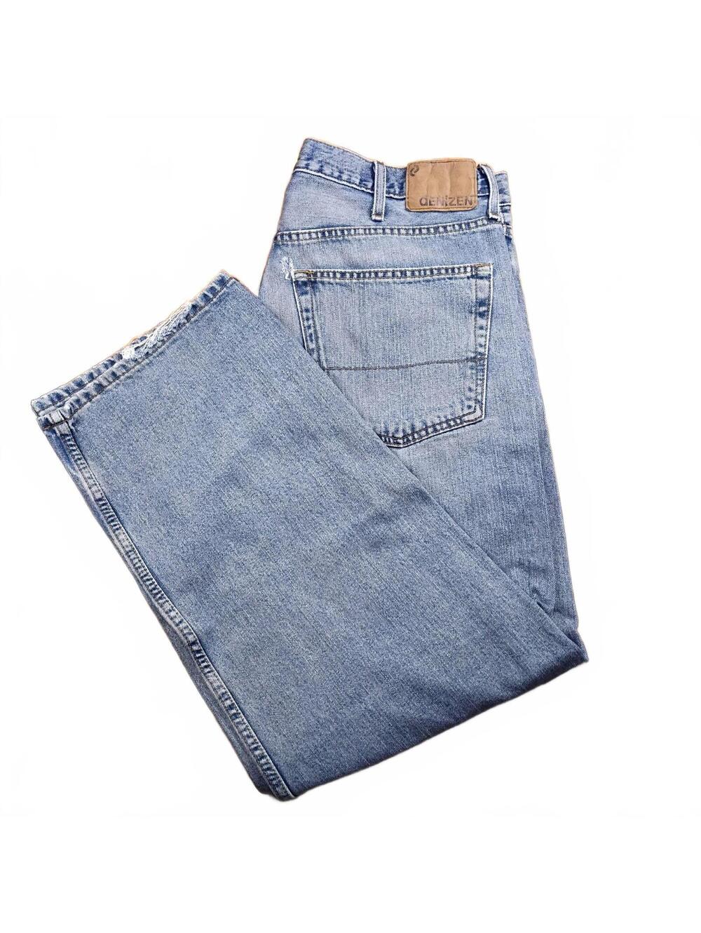 Denizen from Levi's 299 Loose Fit Light Blue Denim Jeans 38x32